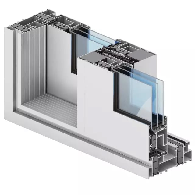 Fenêtres Aluminium & Menuiseries Alu 16 STAR 75 OUVRANT CACHÉ