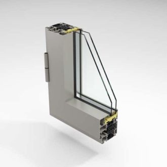 Fenêtres Aluminium & Menuiseries Alu 7 profilé alu espace 70th+